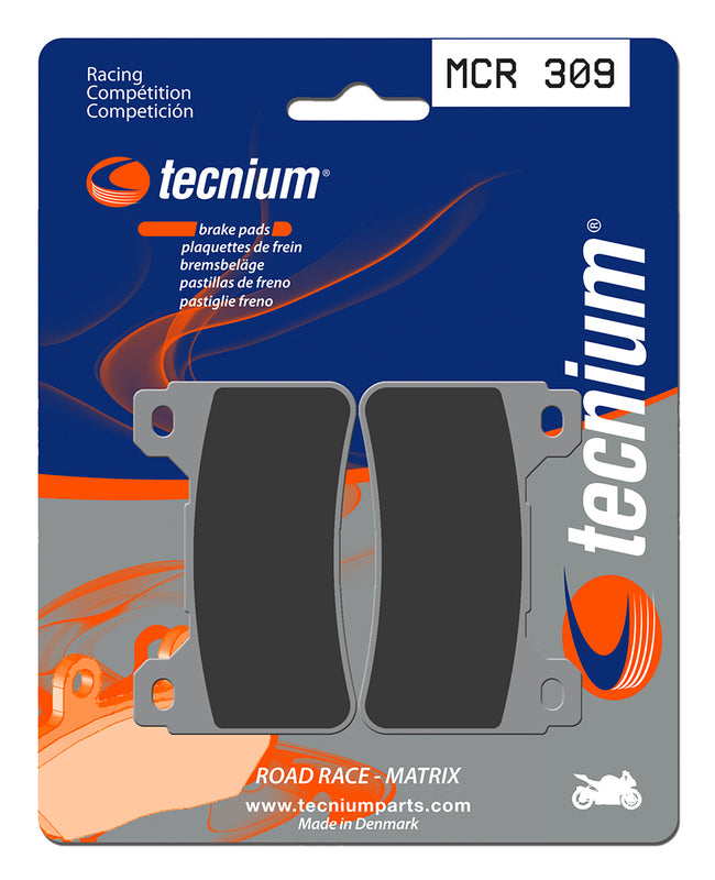 TECNIUM Racing Sintered Metal Carbon Brake pads - MCR309 1022593