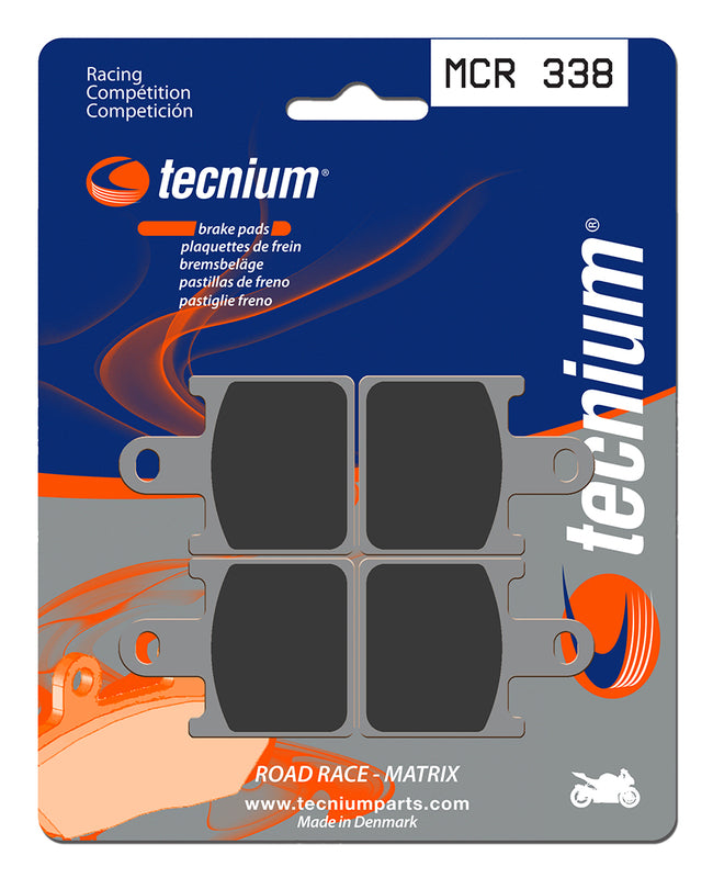 TECNIUM Racing Sintered Metal Carbon Brake pads - MCR338 1022594