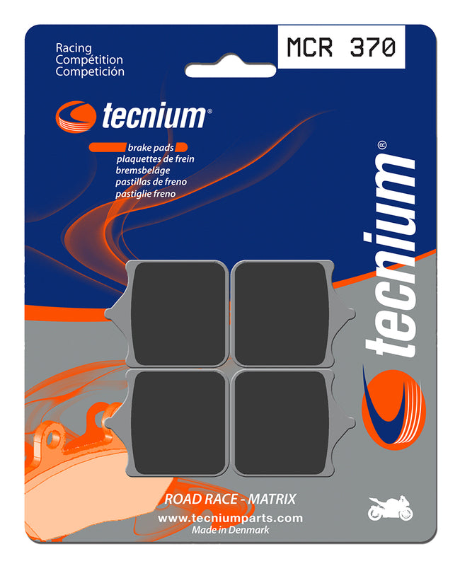 TECNIUM Racing Sintered Metal Carbon Brake pads - MCR370 1022601