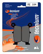 TECNIUM Scooter Organic Brake pads - ME104 1022607