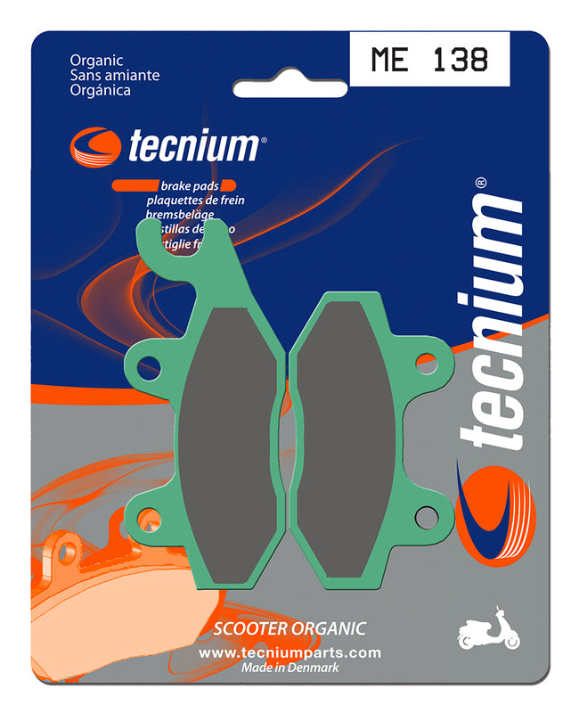 TECNIUM Scooter Organic Brake pads - ME138 1022614