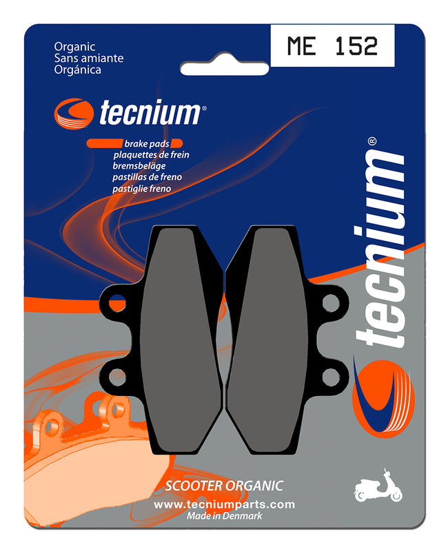 TECNIUM Scooter Organic Brake pads - ME152 1022617