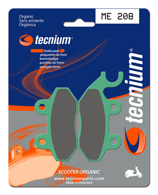 TECNIUM Scooter Organic Brake pads - ME208 1022636