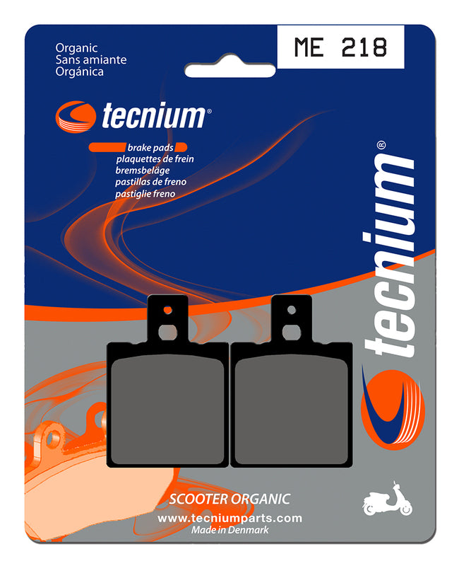 TECNIUM Scooter Organic Brake pads - ME218 1022641