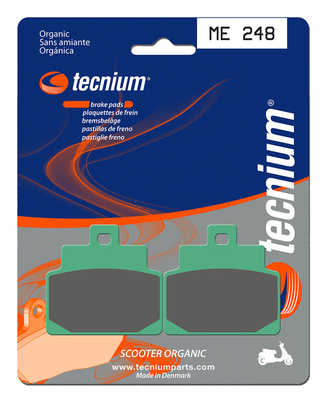 TECNIUM Scooter Organic Brake pads - ME248 1022654