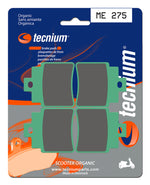 TECNIUM Scooter Organic Brake pads - ME275 1022662