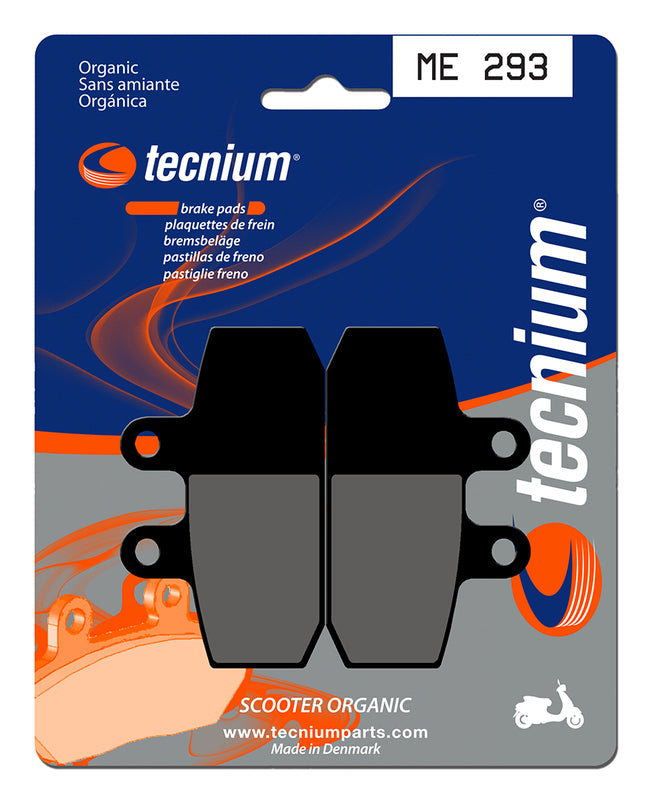 TECNIUM Scooter Organic Brake pads - ME293 1022670