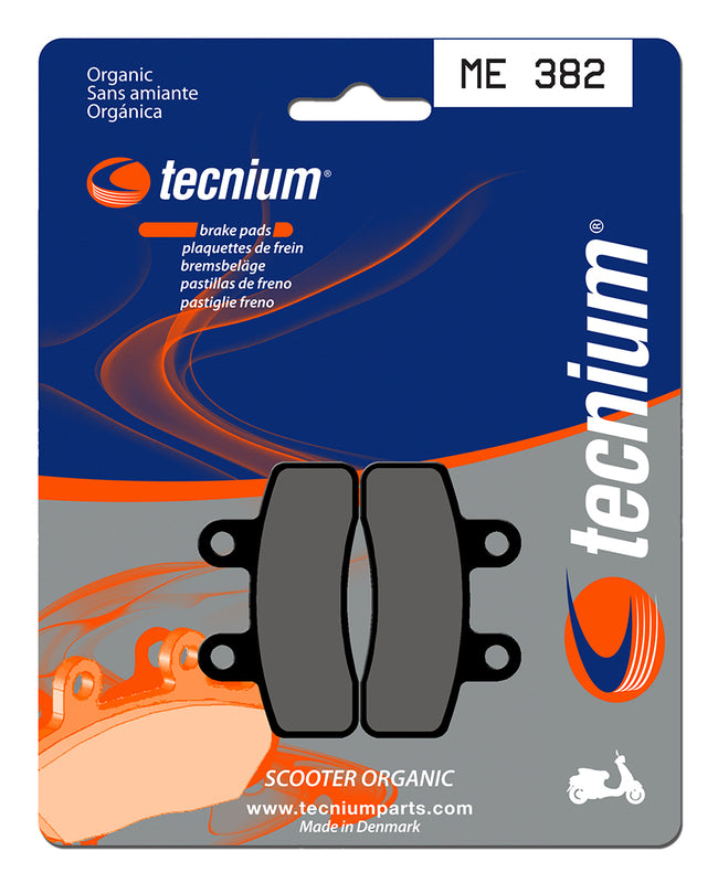 TECNIUM Scooter Organic Brake pads - ME382 1022697