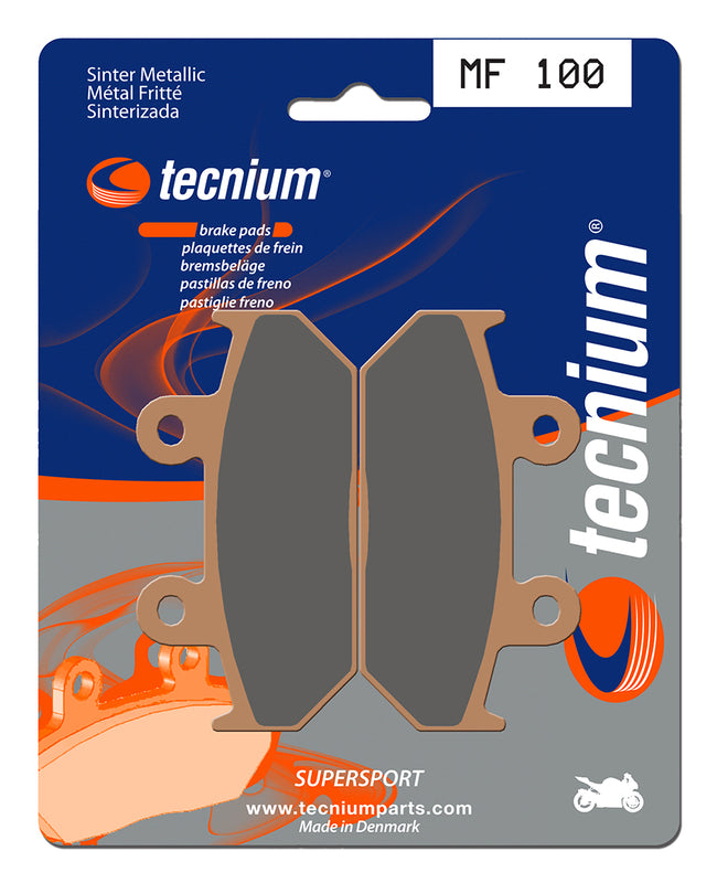 TECNIUM Street Performance Sintered Metal Brake pads - MF100 1022715