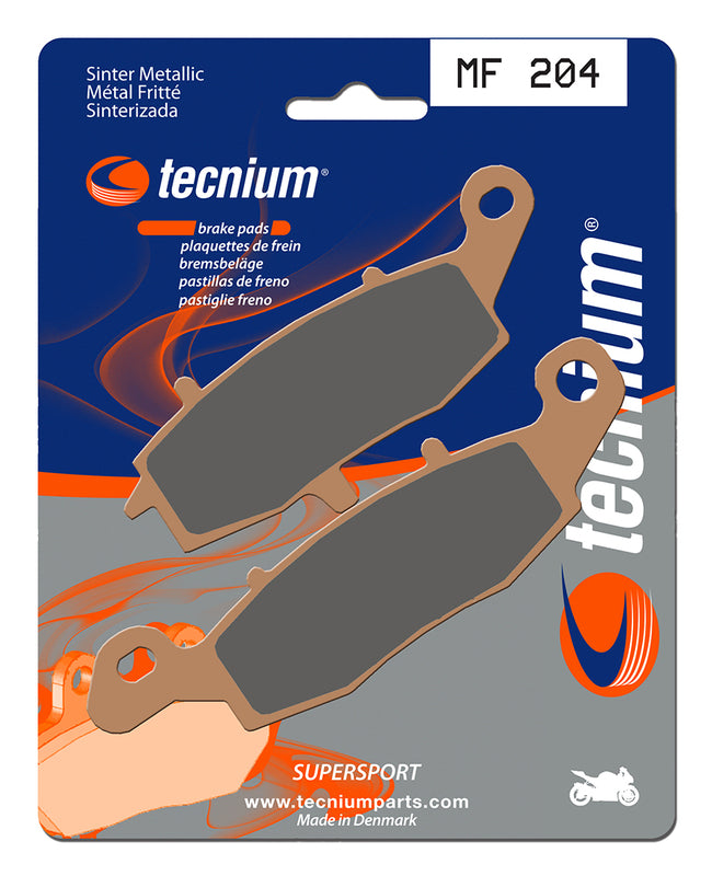 Tecnium Street Performance Sintered Metal Brake Pads - MF204 1022748