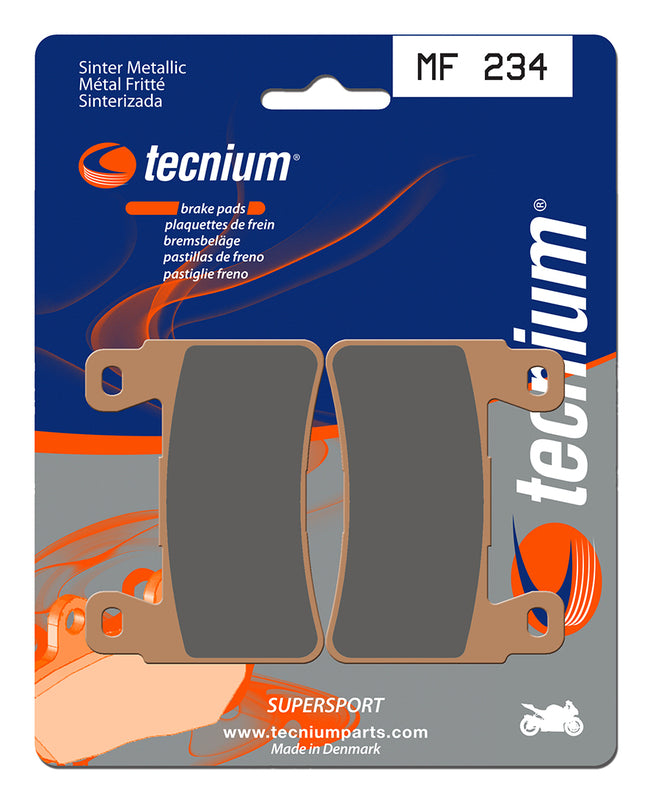 Tecnium Street Performance Sintered Metal Brake Pads - MF234 1022756