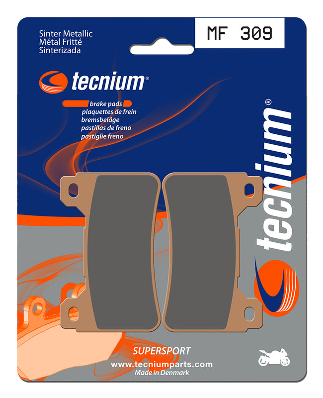 TECNIUM Street Performance Sintered Metal Brake pads - MF309 1022769