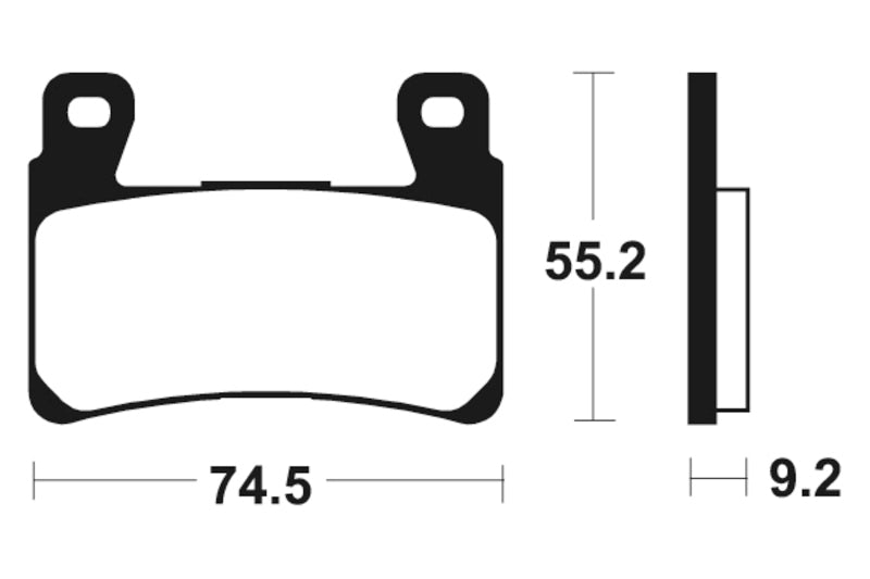 TECNIUM Street Performance Sintered Metal Brake pads - MF360 1022783