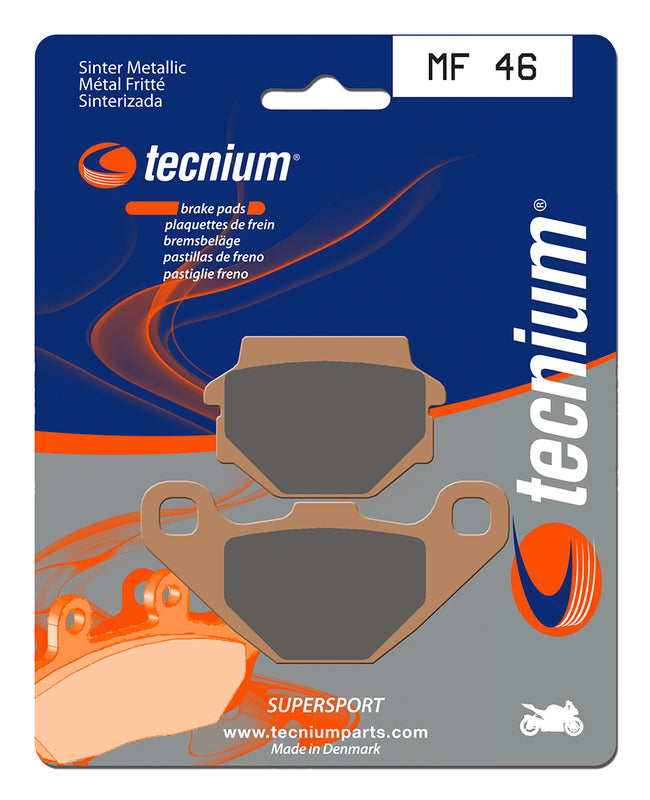 TECNIUM Street Performance Sintered Metal Brake pads - MF46 1022797