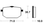 TECNIUM Street Performance Sintered Metal Brake pads - MF96 1022809