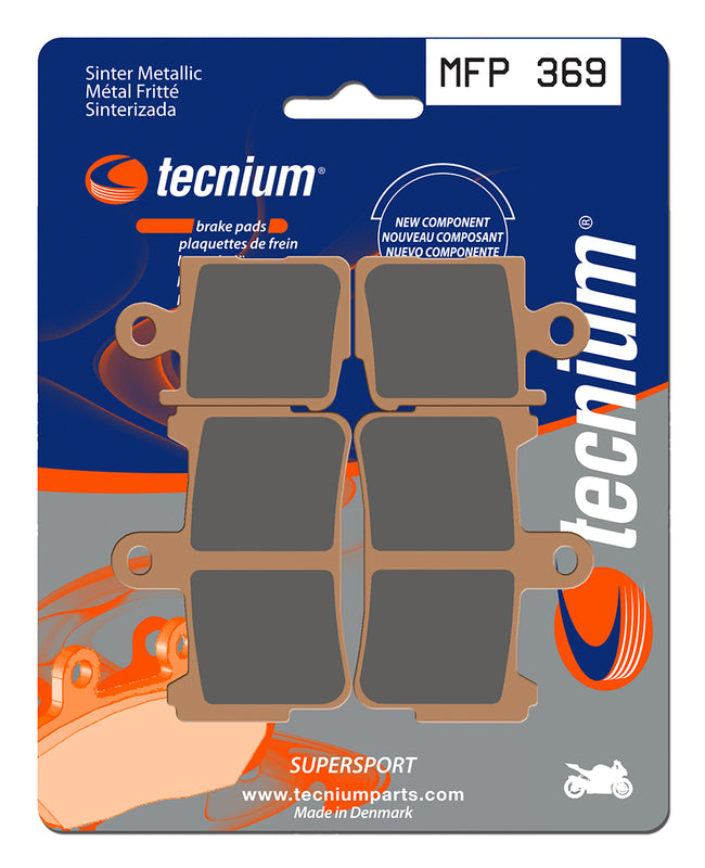 TECNIUM Trail Performance Sintered Metal Brake pads - MFP369 1022832