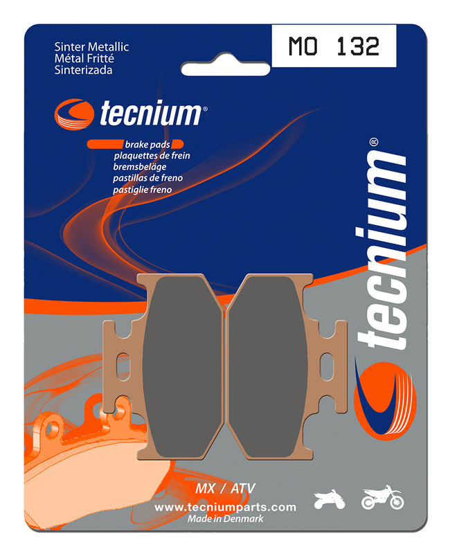 TECNIUM MX/ATV Sintered Metal Brake pads - MO132 1022842