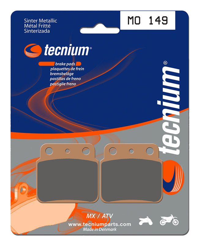 TECNIUM MX/ATV Sintered Metal Brake pads - MO149 1022848