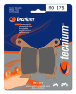 TECNIUM MX/ATV Sintered Metal Brake pads - MO175 1022851