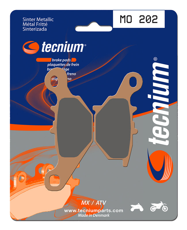 Tecnium MX/ATV Sintered Metal Brake Pads - MO202 1022855