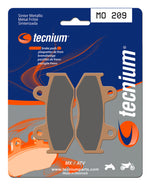 TECNIUM MX/ATV Sintered Metal Brake pads - MO209 1022856