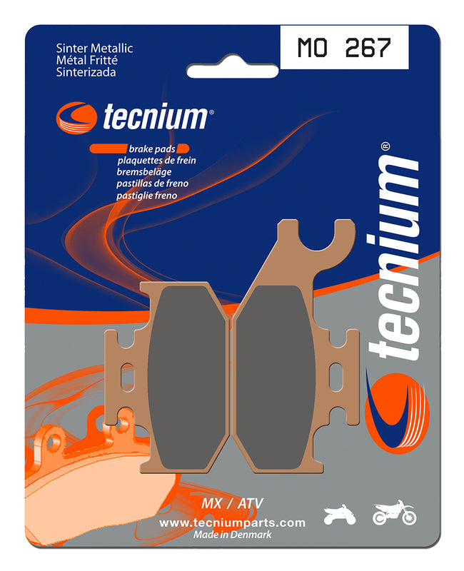 Tecnium MX/ATV Sintered Metal Brake Pads - Mo267 1022868