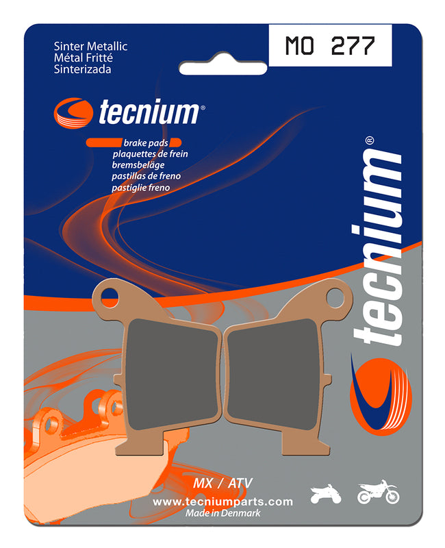 TECNIUM MX/ATV Sintered Metal Brake pads - MO277 1022870