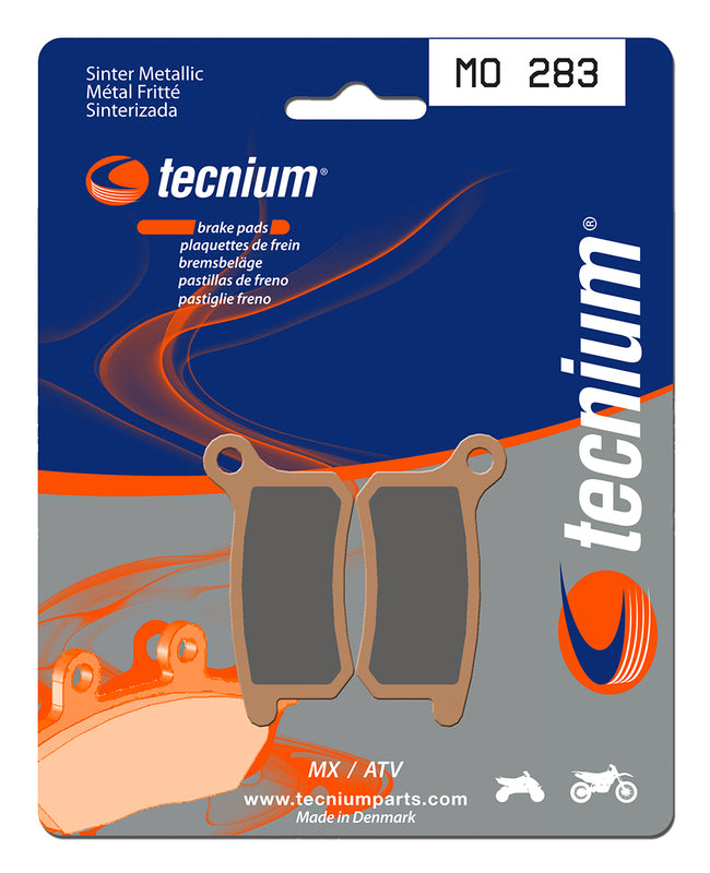 TECNIUM MX/ATV Sintered Metal Brake pads - MO283 1022871