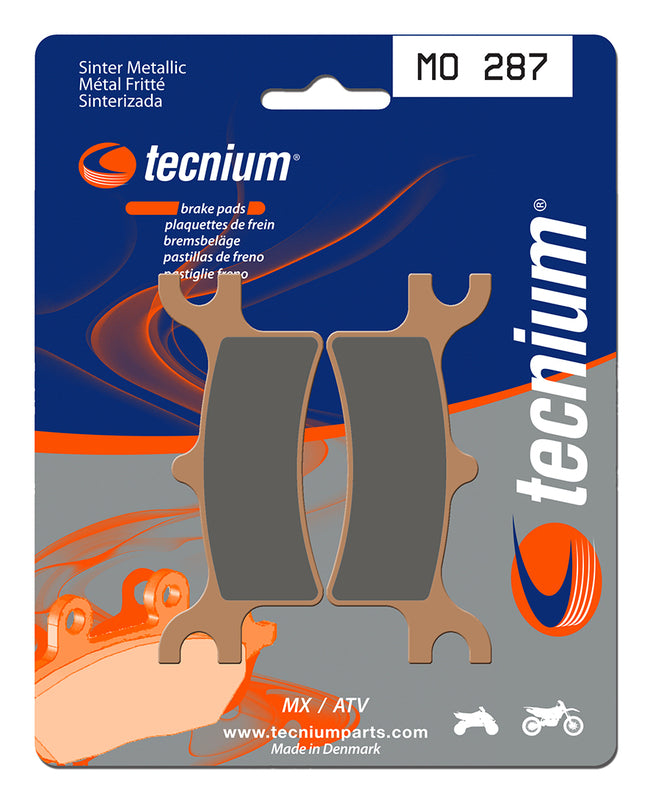 TECNIUM MX/ATV Sintered Metal Brake pads - MO287 1022872