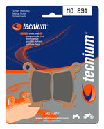 TECNIUM MX/ATV Sintered Metal Brake pads - MO291 1022874