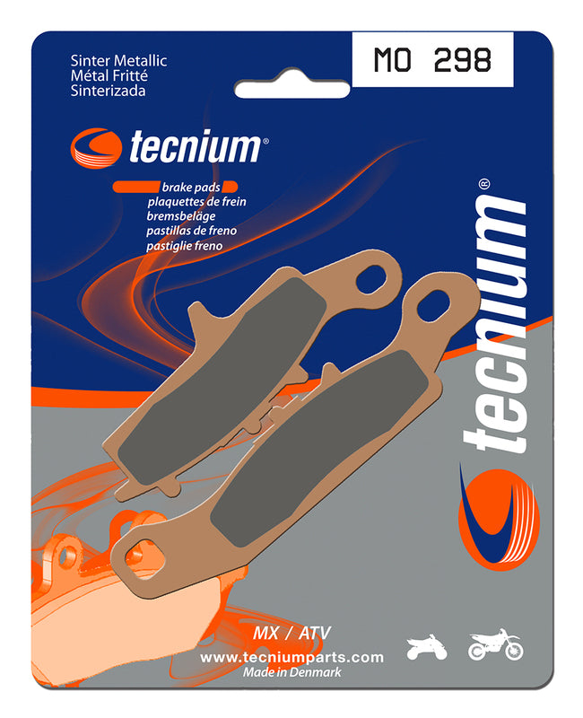 TECNIUM MX/ATV Sintered Metal Brake pads - MO298 1022876