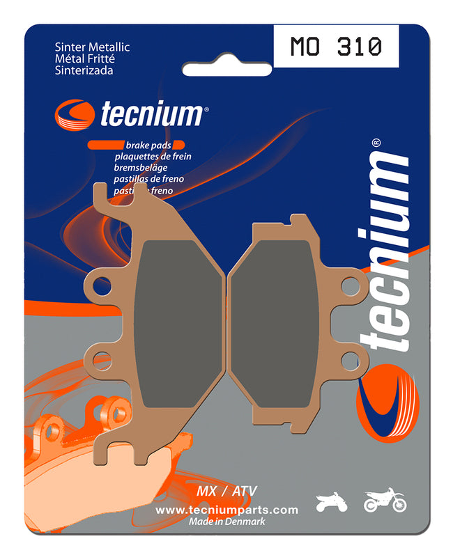 TECNIUM MX/ATV Sintered Metal Brake pads - MO310 1022880