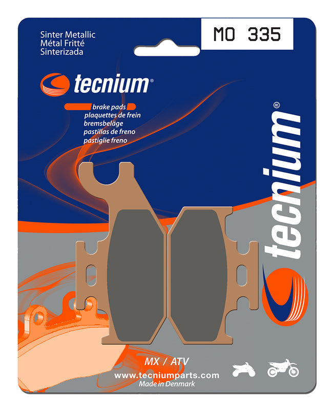 TECNIUM MX/ATV Sintered Metal Brake pads - MO335 1022886