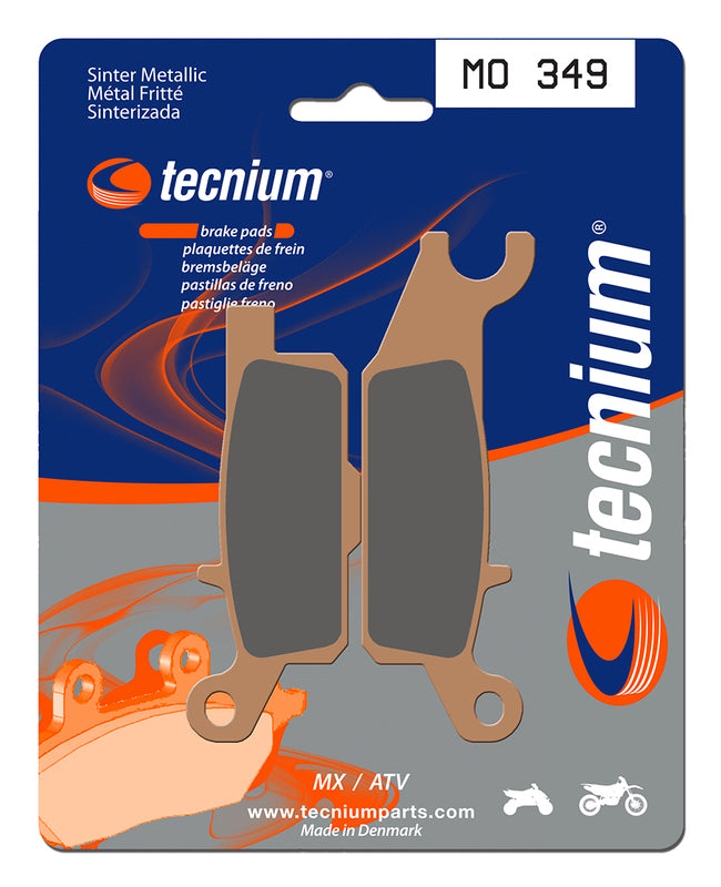 TECNIUM MX/ATV Sintered Metal Brake pads - MO349 1022890