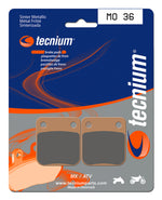 TECNIUM MX/ATV Sintered Metal Brake pads - MO36 1022895