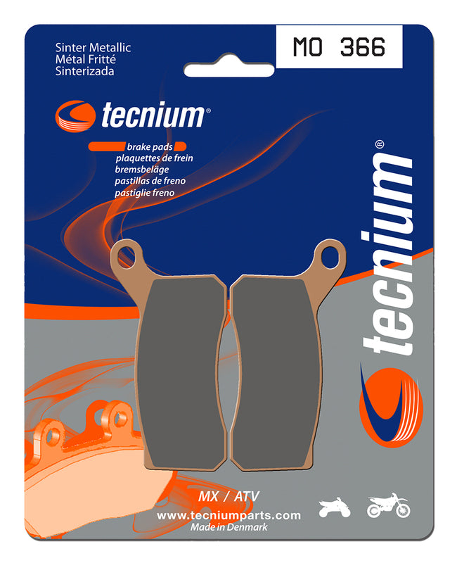 TECNIUM MX/ATV Sintered Metal Brake pads - MO366 1022896