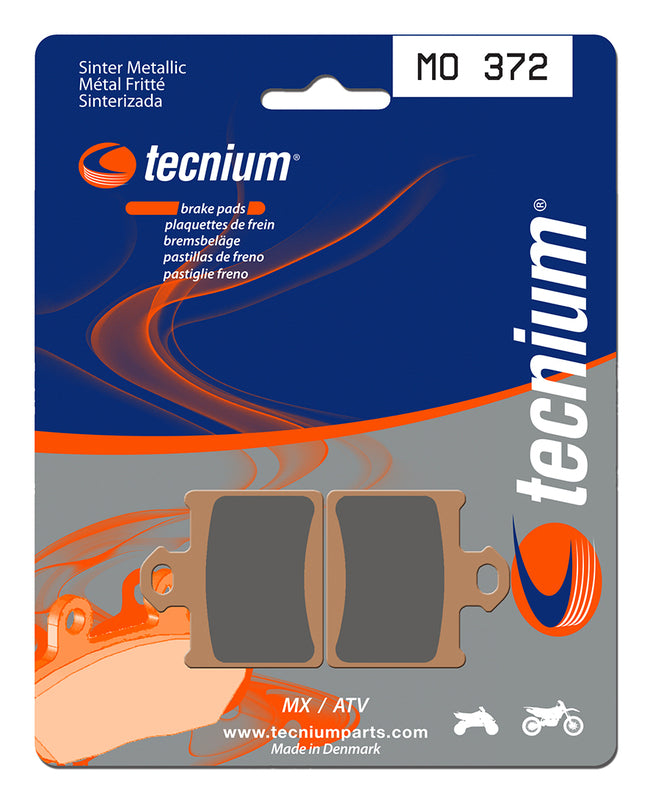 TECNIUM MX/ATV Sintered Metal Brake pads - MO372 1022898