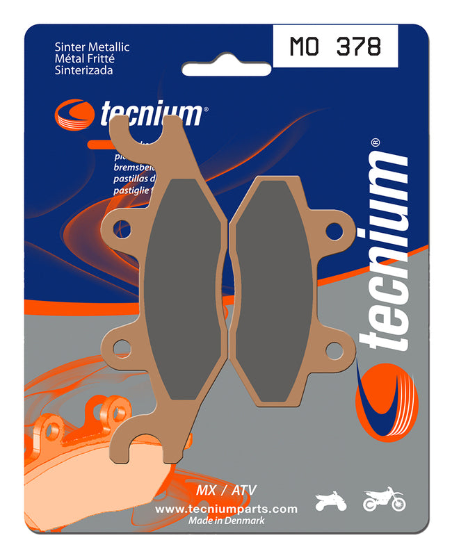 TECNIUM MX/ATV Sintered Metal Brake pads - MO378 1022899