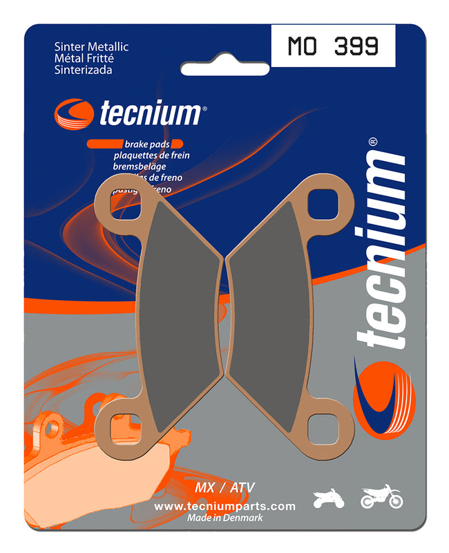 TECNIUM MX/ATV Sintered Metal Brake pads - MO399 1022903