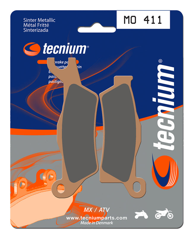 TECNIUM MX/ATV Sintered Metal Brake pads - MO411 1022909