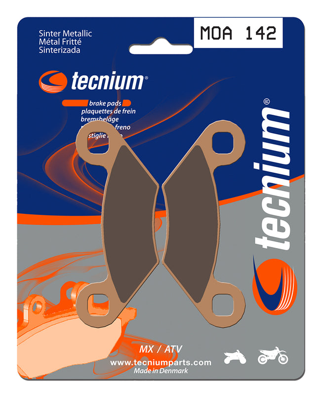 TECNIUM MX/ATV Sintered Metal Brake pads - MOA142 1022927