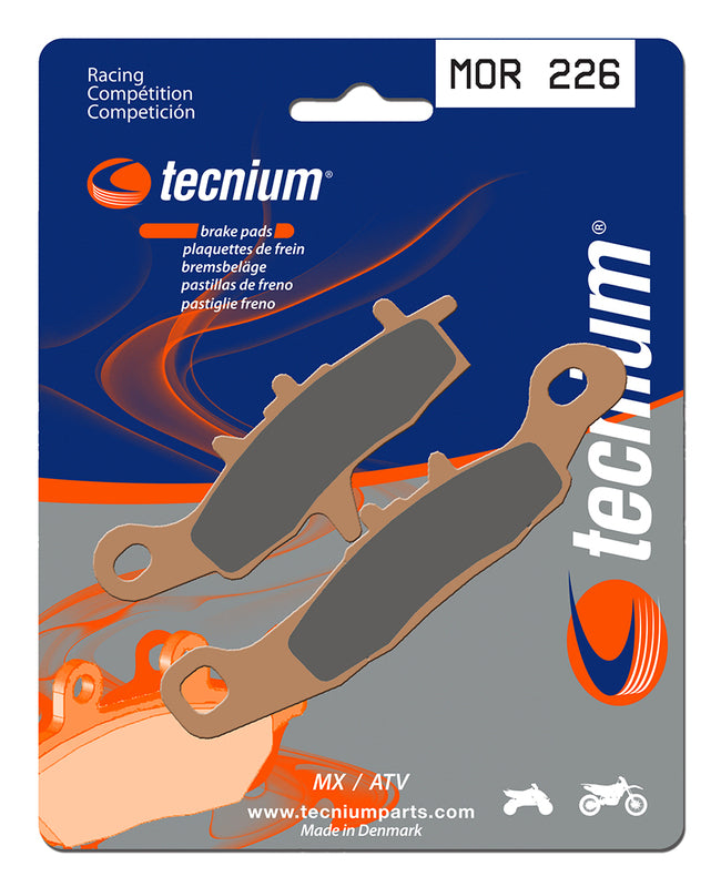 TECNIUM Racing MX/ATV Sintered Metal Brake pads - MOR226 1022962