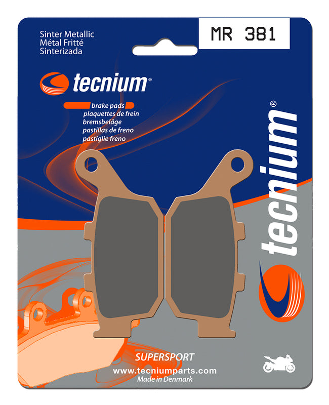 TECNIUM Street Performance Sintered Metal Brake pads - MR 381 1023032