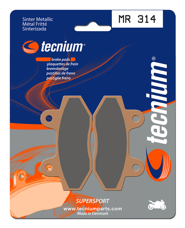 TECNIUM Street Performance Sintered Metal Brake pads - MR314 1023074