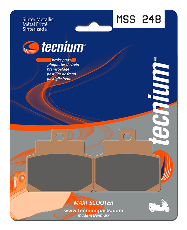 TECNIUM Maxi Scooter Sintered Metal Brake pads - MSS248 1023196