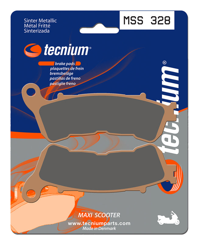 TECNIUM Maxi Scooter Sintered Metal Brake pads - MSS328 1023213