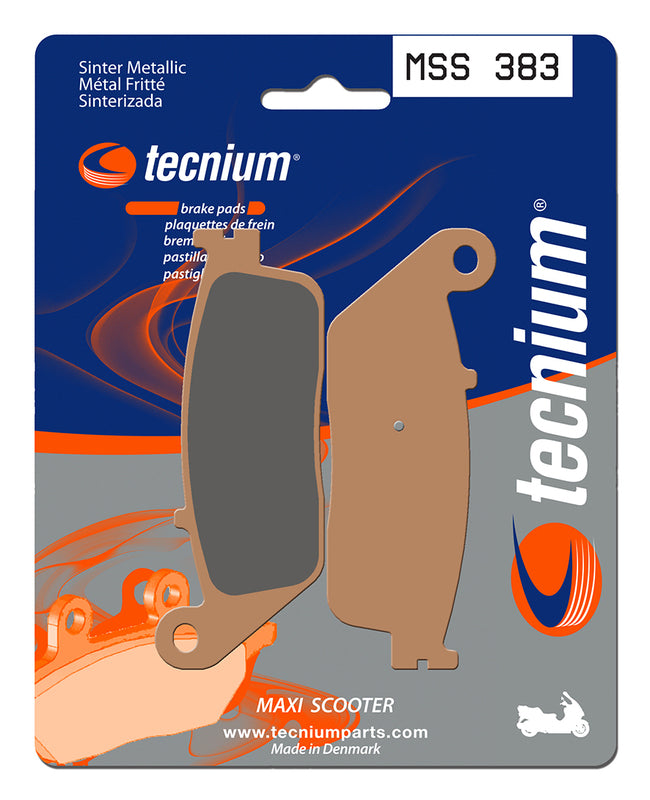 Tecnium Maxi Scooter Sintered Metal Brake Pads - MSS383 1023224