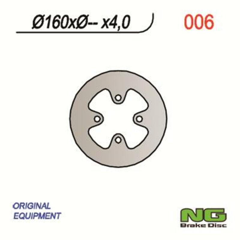 NG BRAKE DISC ROUND 006