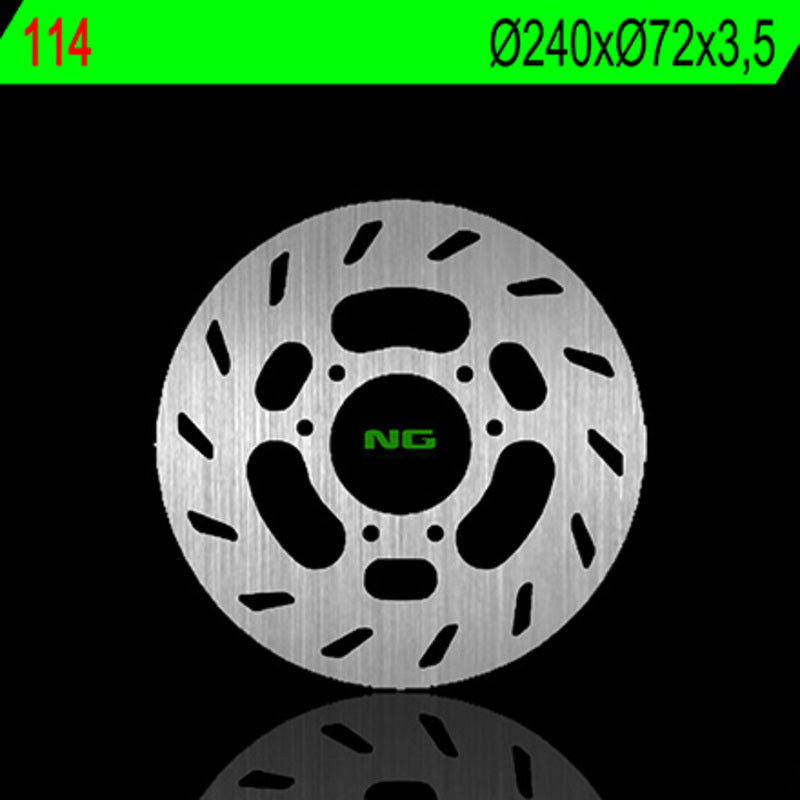 NG BRAKE DISC ROUND 114