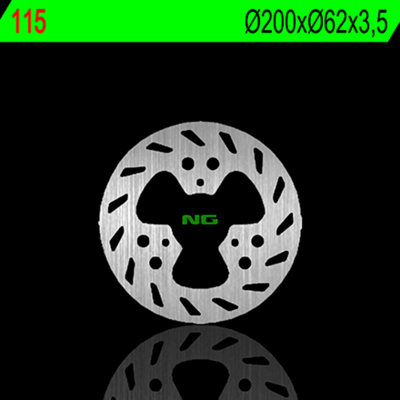 NG BRAKE DISC ROUND 115